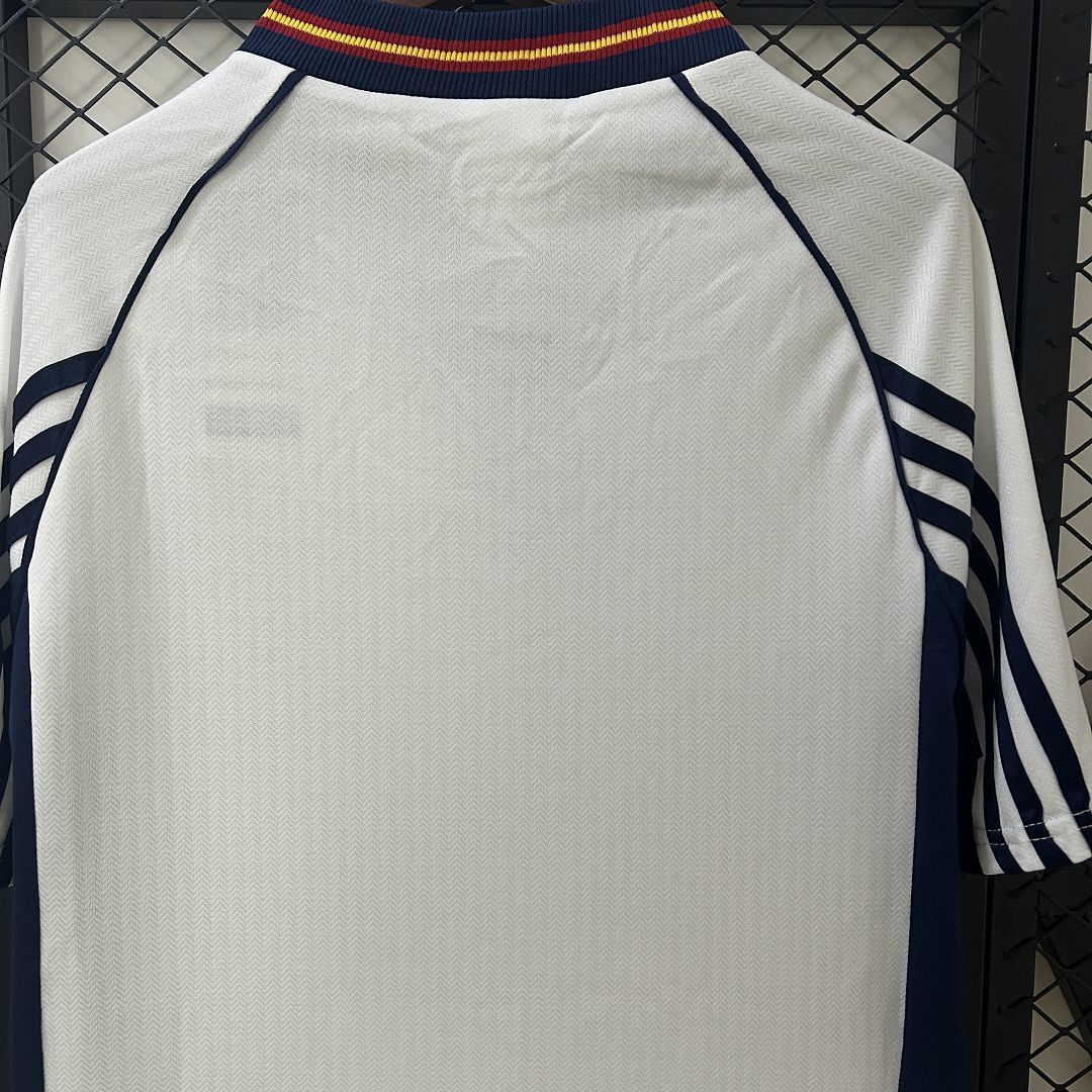 1998 Spain Away Retro Kit Vintage Shirt AAAAJersey Dropship Yupoo 8