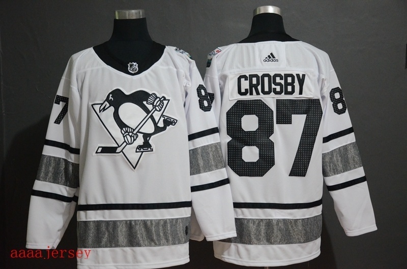 2019 Pittsburgh Penguins all star ice hockey jersey M-3XL 匹兹堡企鹅队全明星冰球服