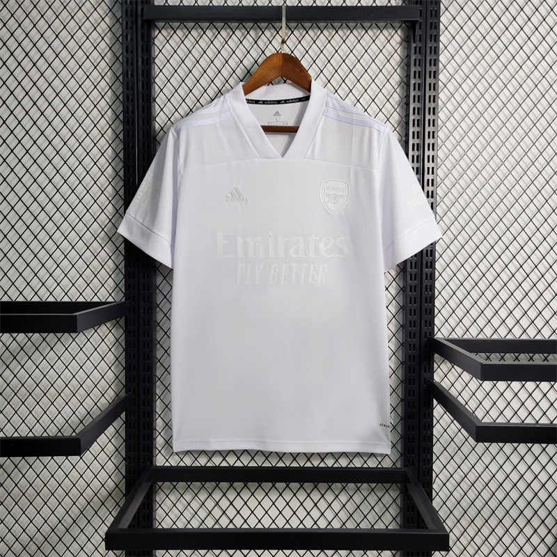 21-22 Arsenal White Size S-XXL Soccer Jersey