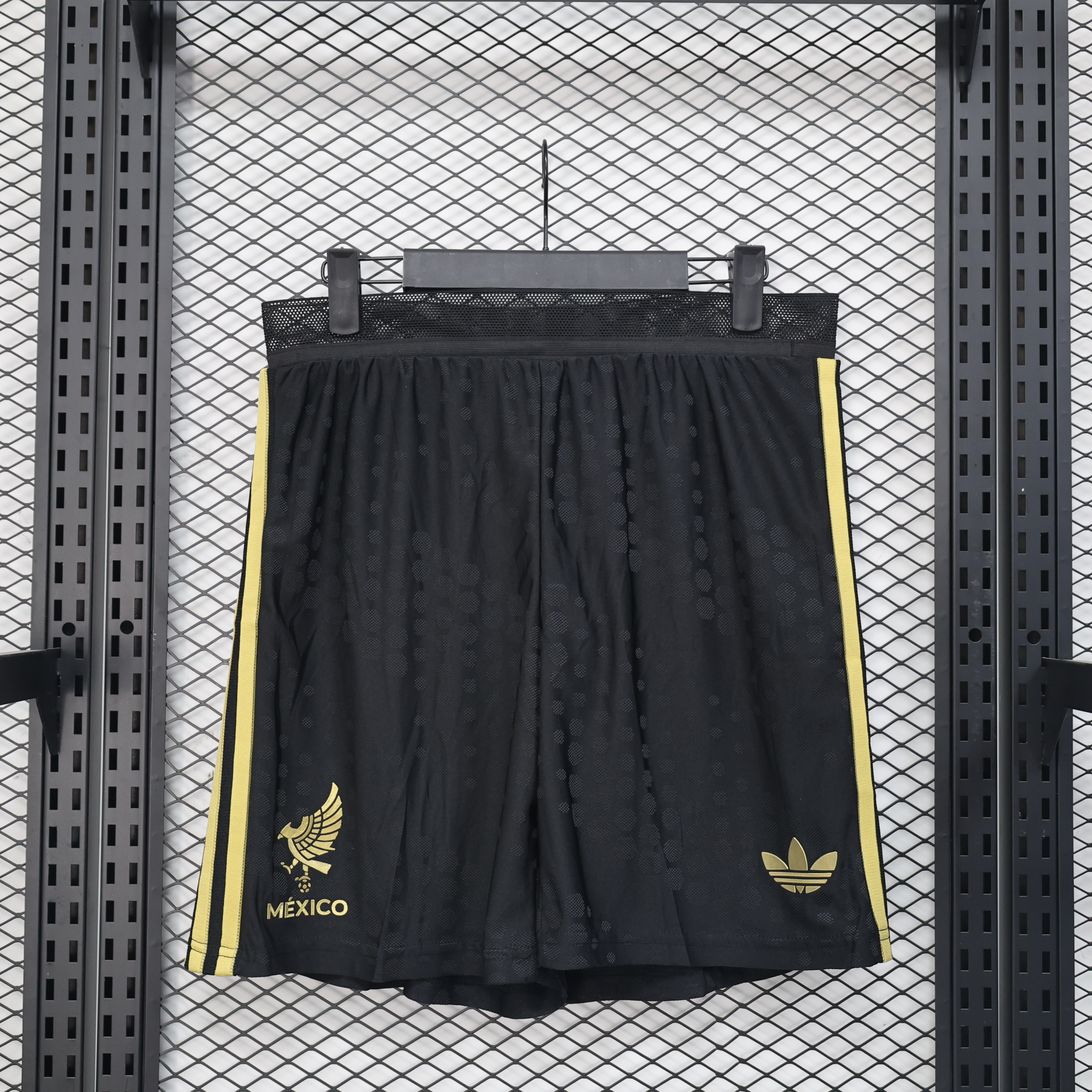 2025 Mexico Gold Cup Black Player Version Shorts AAAAJersey Supplier Yupoo
