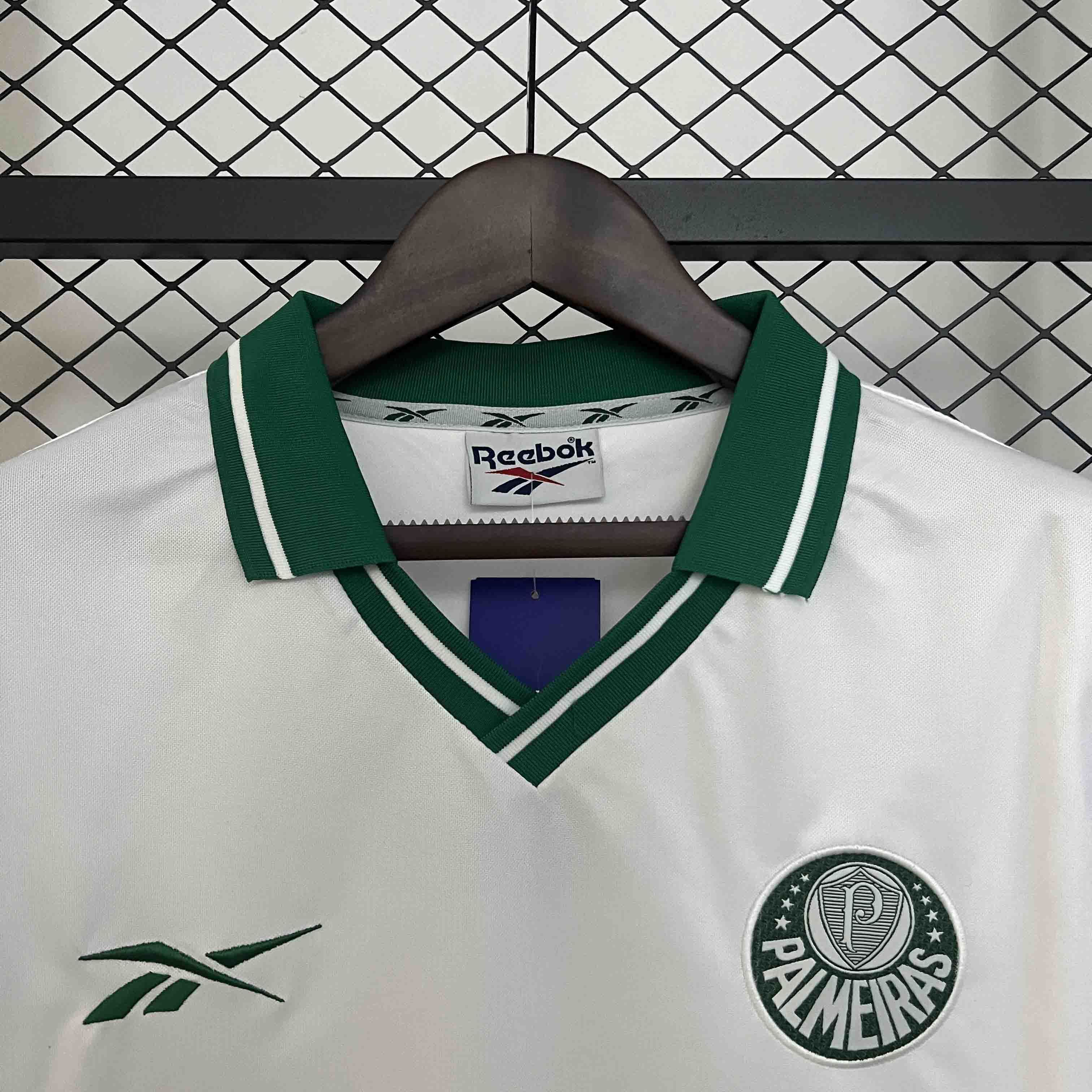 97-98 Palmeiras Away Retro Kit Vintage Shirt AAAAJersey Supplier Yupoo 4