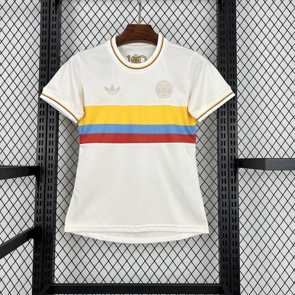 2024 Colombia 100th Anniversary Women Shirt AAAAJersey Supplier Yupoo