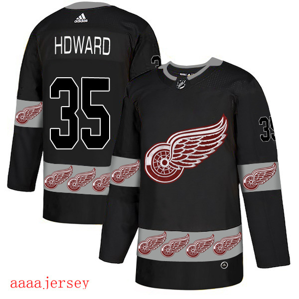 2019 Detroit Red Wings ice hockey jersey M-3XL 底特律红翼队冰球服 1