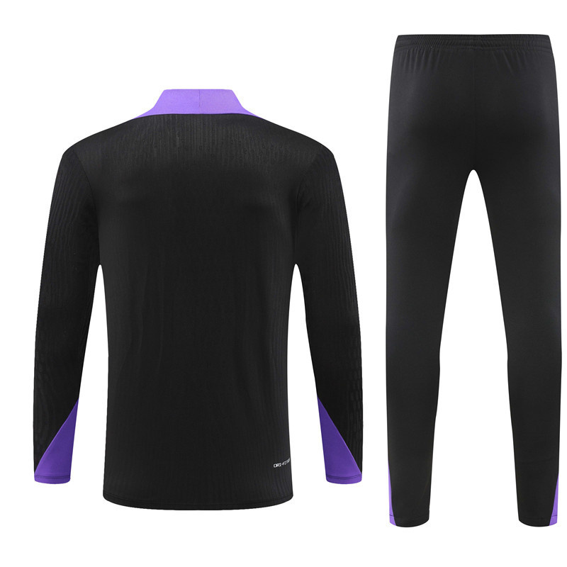 24-25 PSG Player Version Long Sleeve Training Suit Football Shirts 3