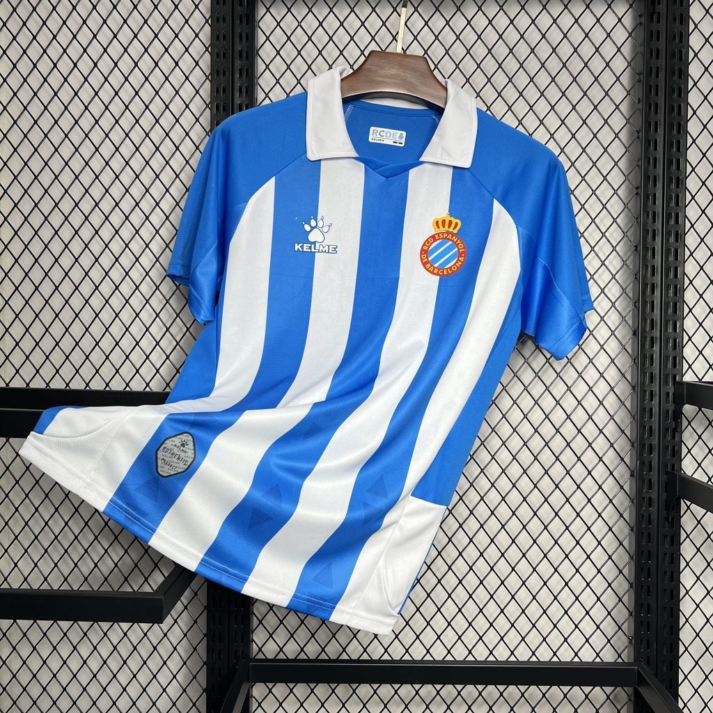 24-25 Espanyol Home Shirt Soccer Uniforms Soccer AAAAJersey Yupoo 1