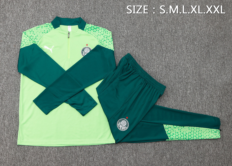 24-25 Palmeiras Long Sleeve Training Suit Football Shirts 1