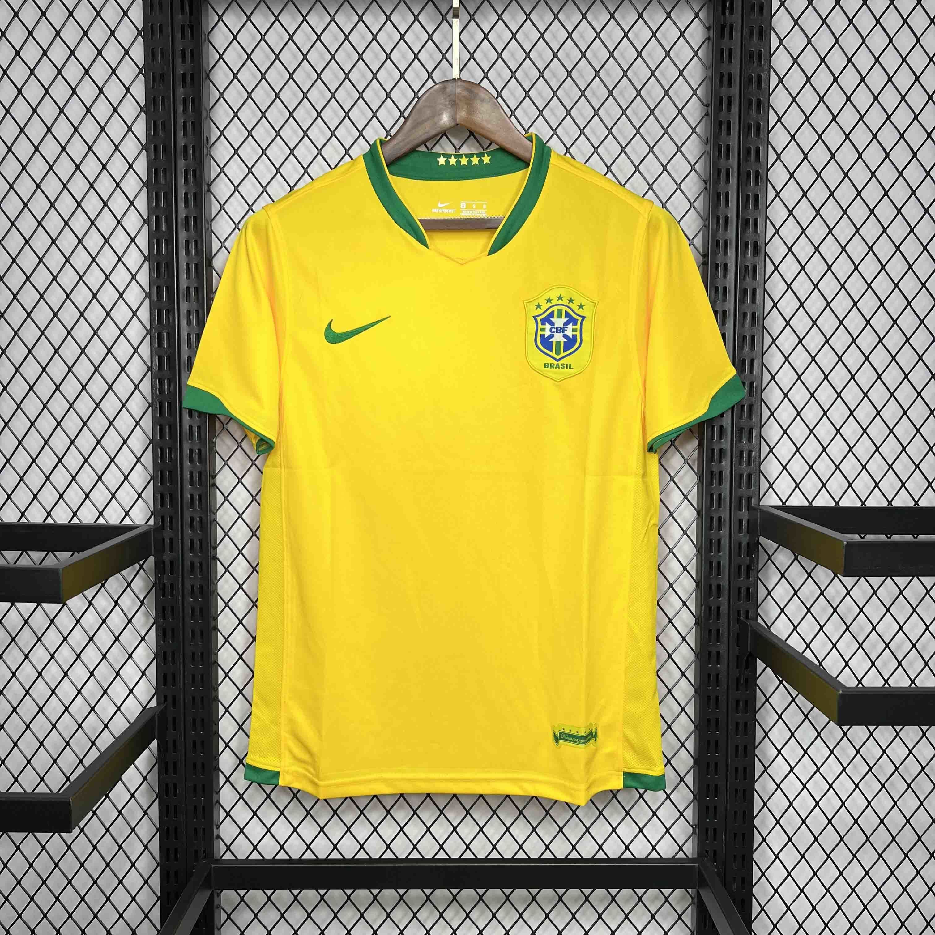 2006 Brazil Home Retro Kit World Cup Football Uniform AAAAJerseys Dropshipping Yupoo