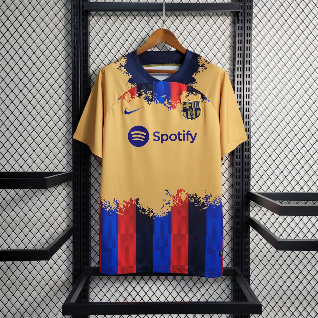 23-24 Barcelona Yellow Training Suit