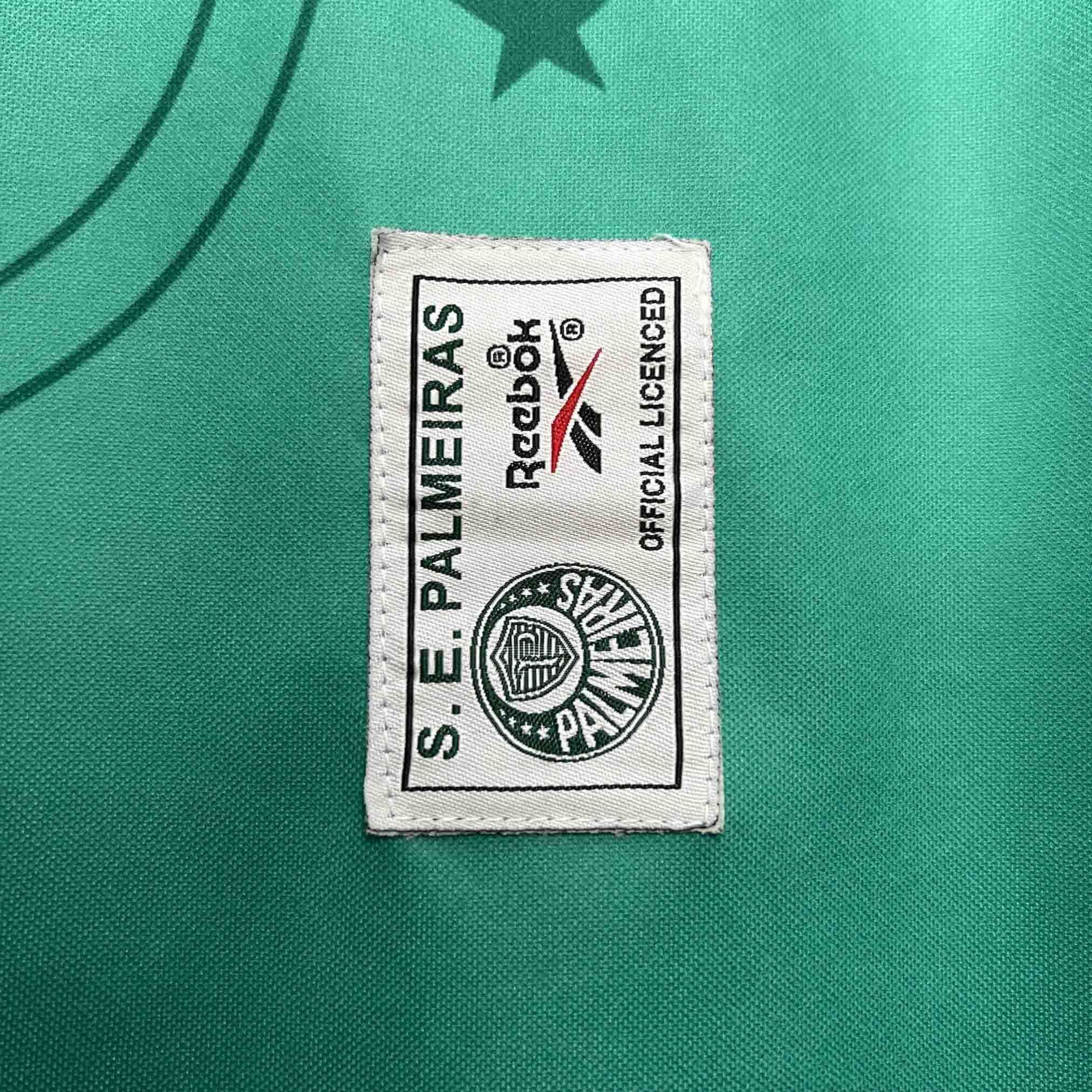 97-98 Palmeiras Home Retro Kit Vintage Shirt AAAAJersey Supplier Yupoo 6