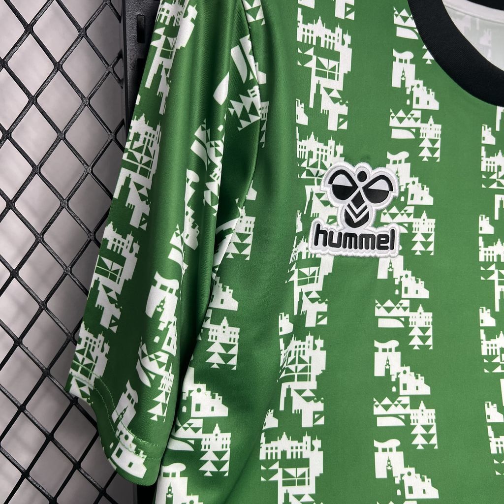 24-25 Real Betis Pre-Match Green Shirt AAAAJersey Supplier Yupoo 4