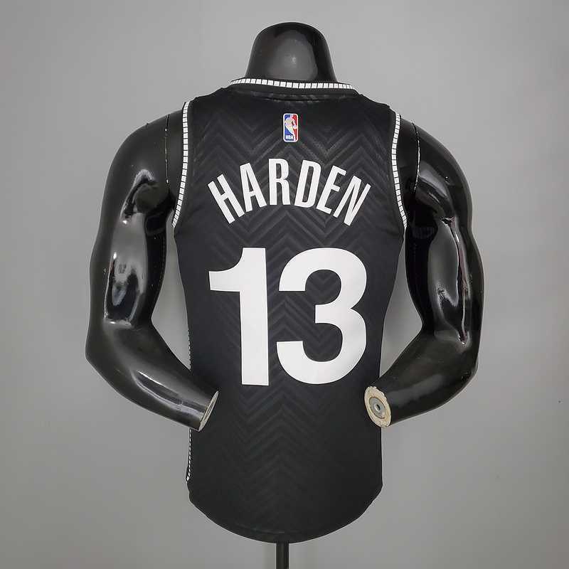 2021 Harden#13 Brooklyn Nets Bonus Edition Black 2
