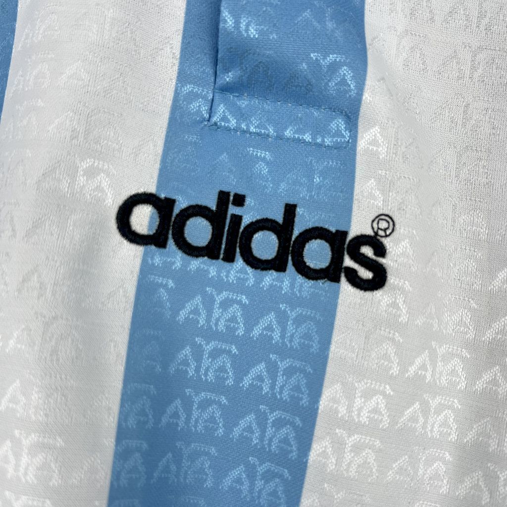1996 Argentina Home Retro Kit Vintage Shirt AAAAJersey Supplier Yupoo 5