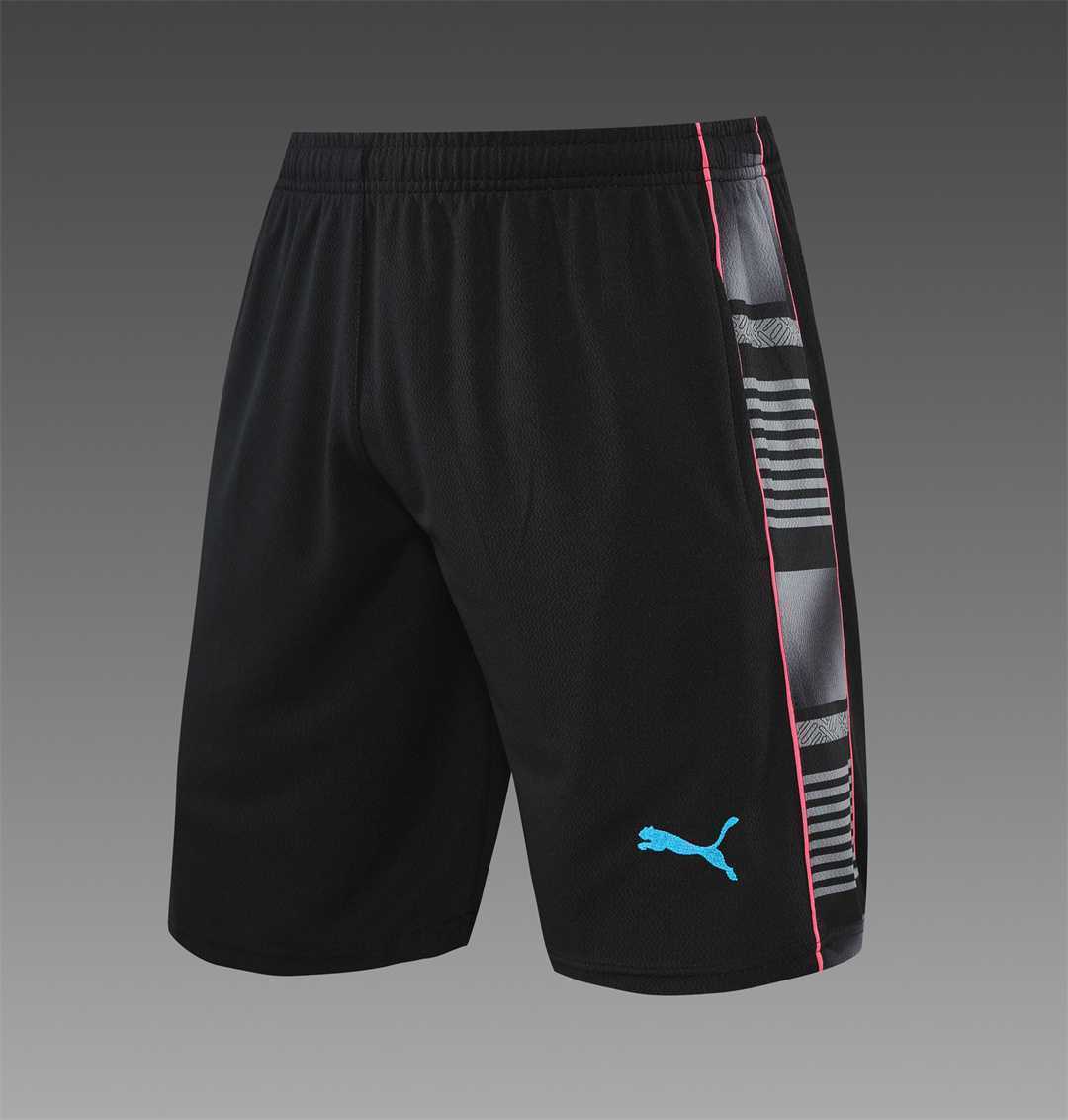 22-23 Manchester City Training Wear Short Sleeve Kit Black 5