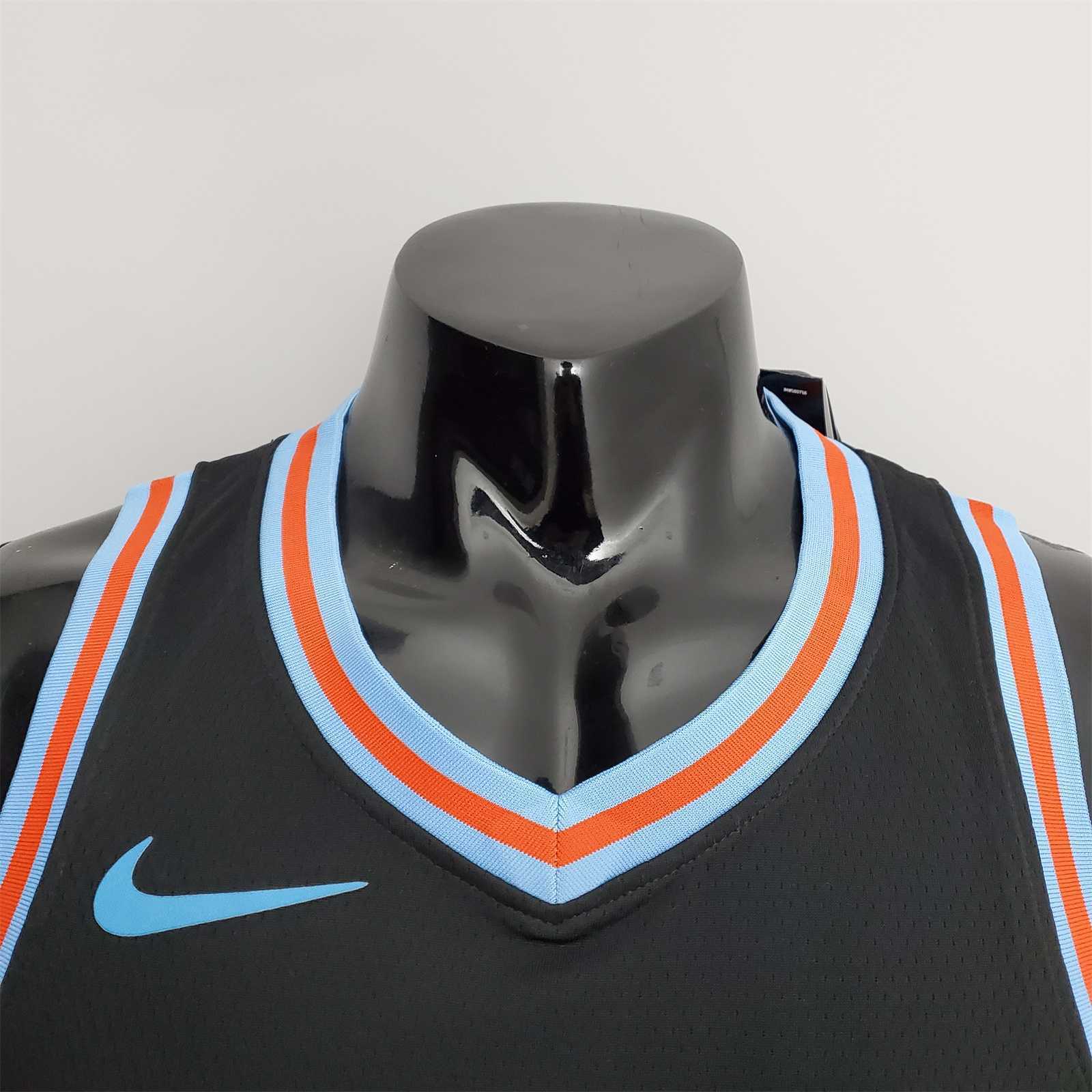 2021 Kings Williams#55 Black City Edition 7