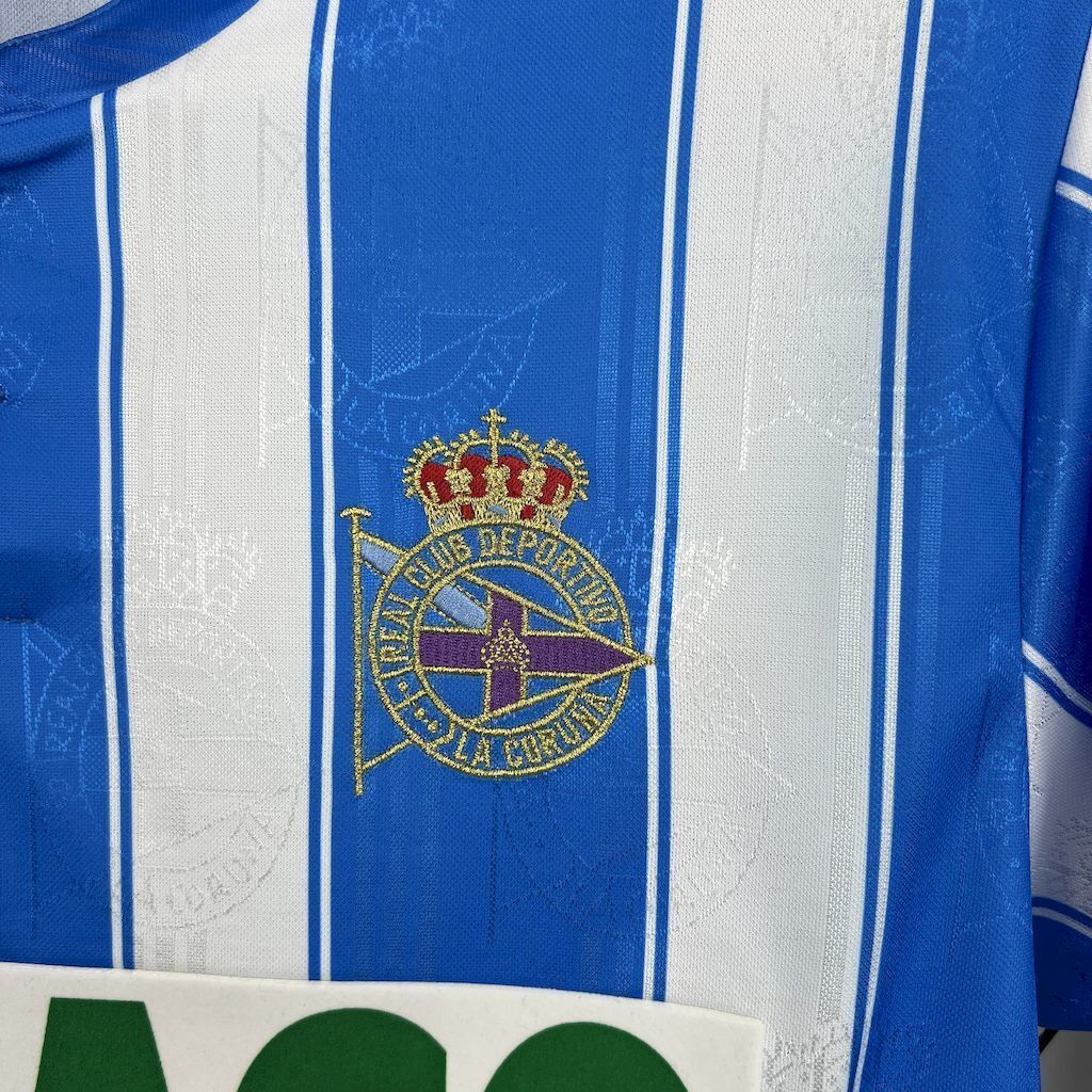 97-98 Deportivo La Coruna Home Retro Kit Vintage Shirt AAAAJersey Yupoo 4