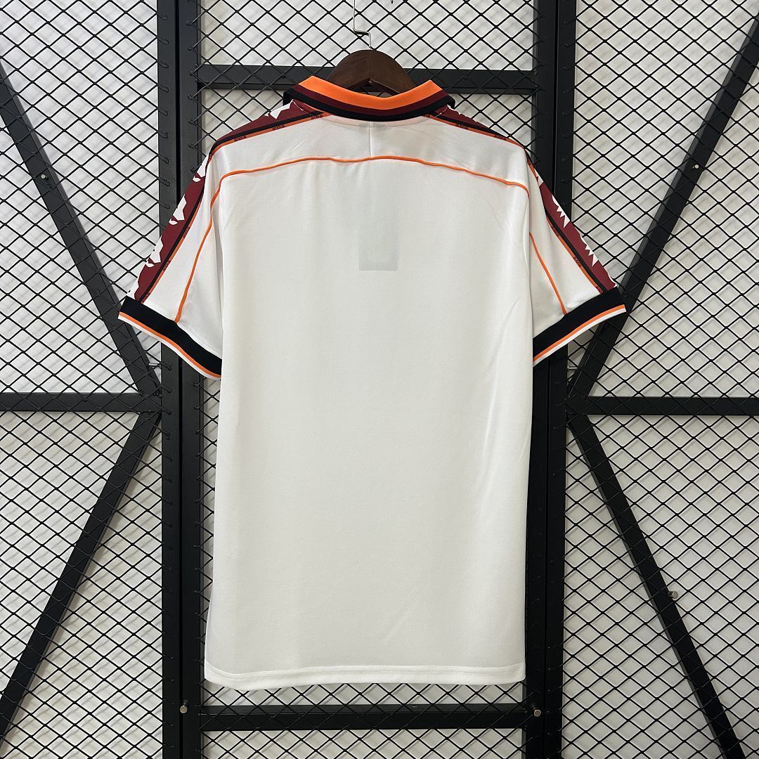 98-99 Roma Away Retro Kit Vintage Shirt AAAAJersey Dropship Yupoo 2