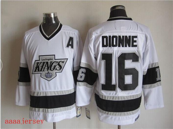 Los Angeles Kings retro ice hockey jersey M-3XL 洛杉矶国王队复古冰球服