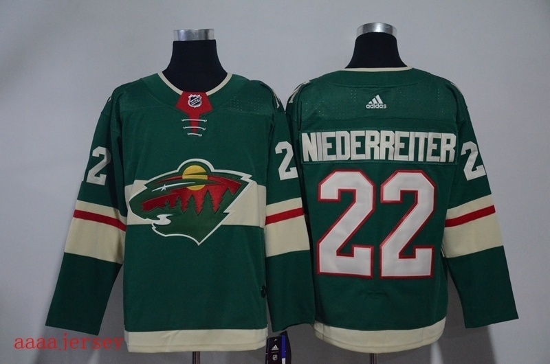Minnesota wild ice hockey jersey M-3XL 明尼苏达荒野队冰球服