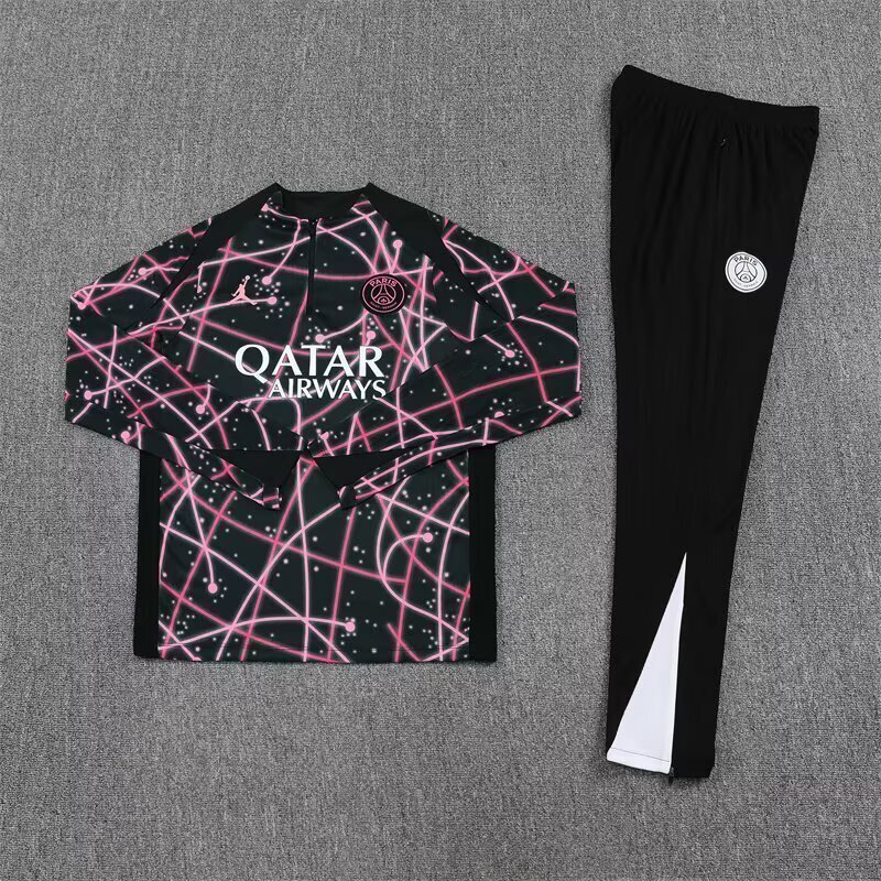 25-26 Paris Training Long Sleeve Kit Soccer Suit AAAAJersey Yupoo 2