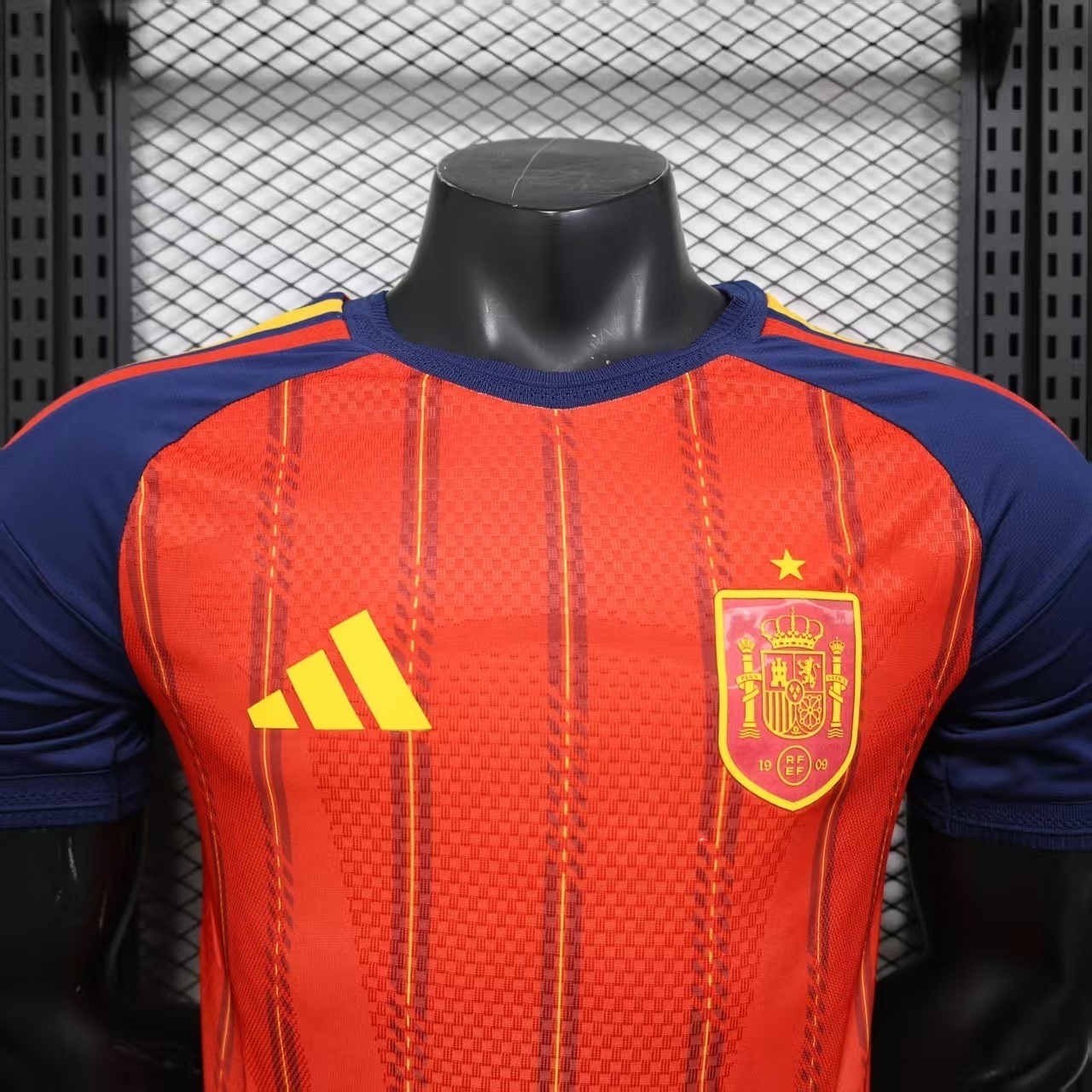 2026 Spain Home Kit Soccer World Cup Player Version T-Shirt AAAAJersey Supply Yupoo 3