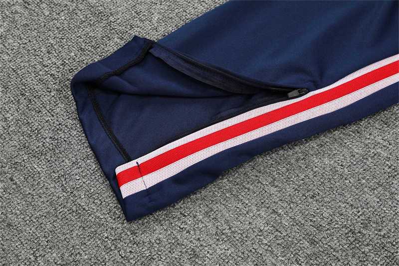 Polo Jordan PSG sapphire blue and white 11