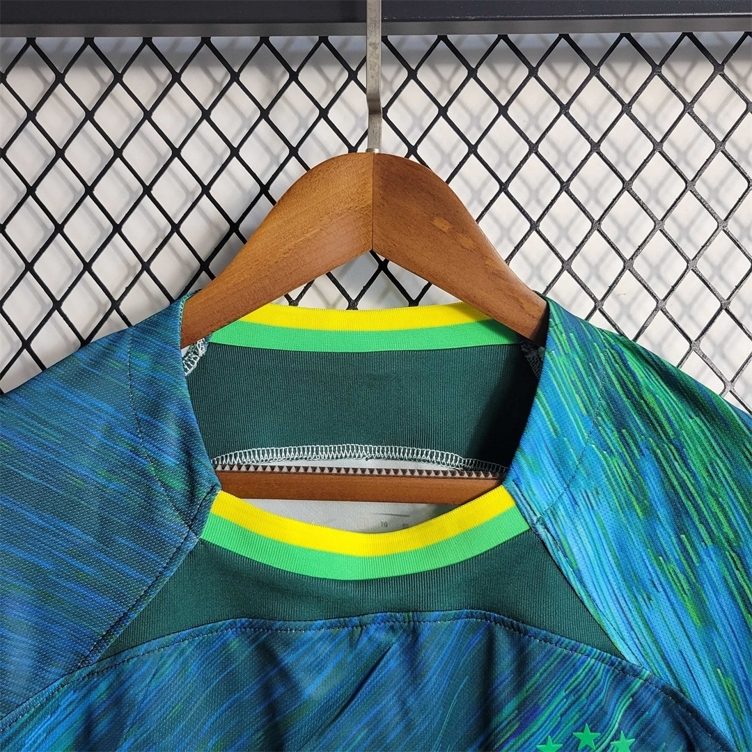 2023 Brazil green training suit 7