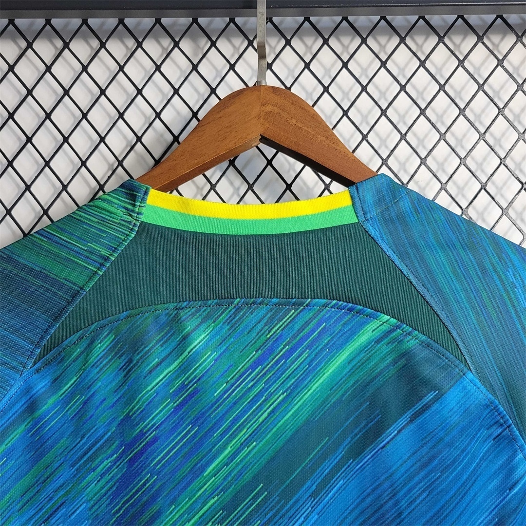 2023 Brazil green training suit 4