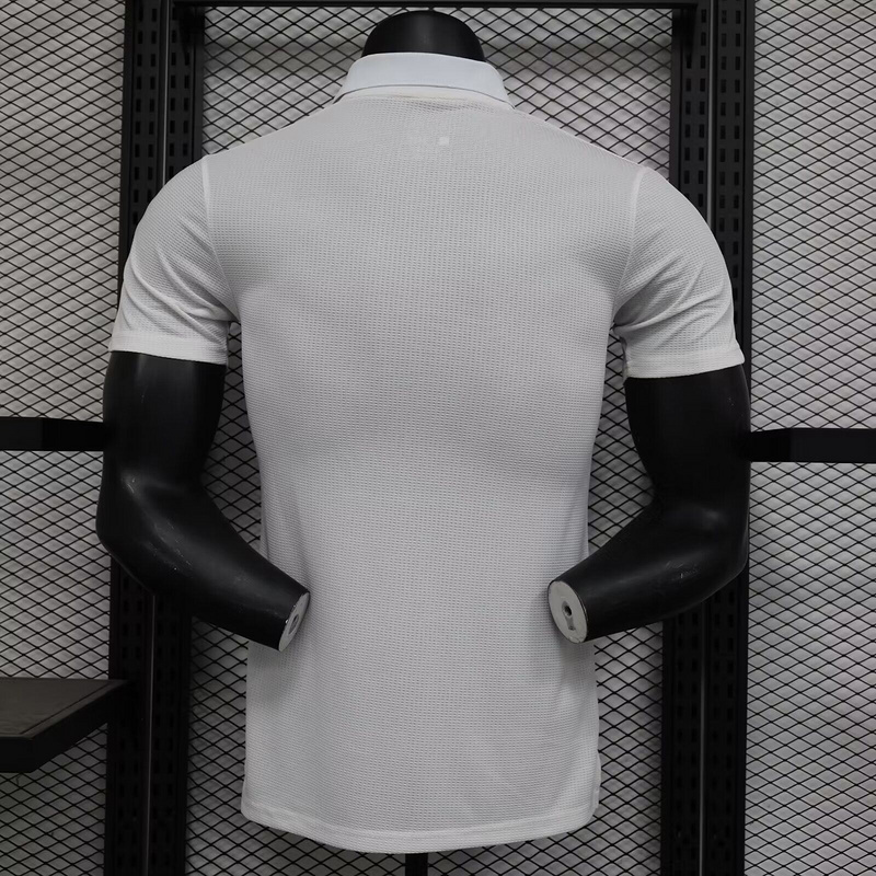 2024 Italy White Special Edition Player Version Polo Shirt Football Apparel AAAAJersey Wholesal 4