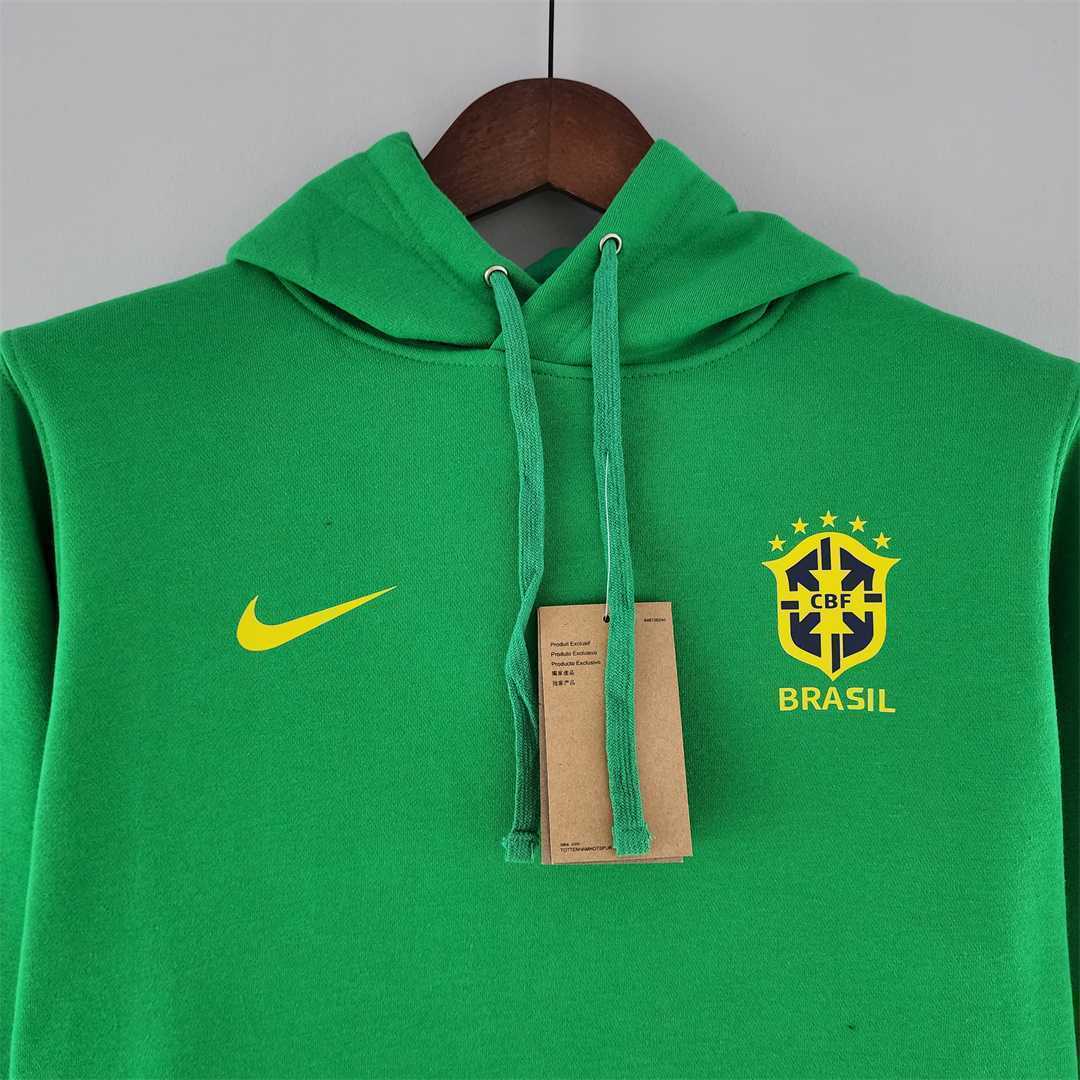 2022 Brazil Hoodie Green 8