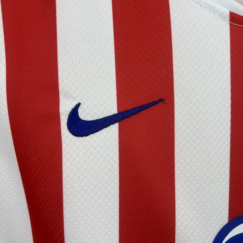 25-26 Atletico Madrid Home Kid Kits Youth Apparels AAAAJersey Supply Yupoo 8
