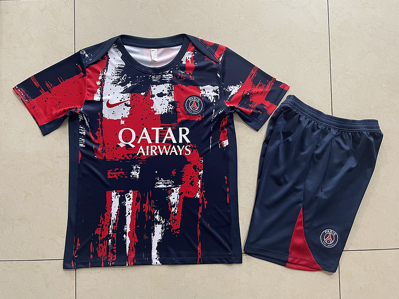 24-25 PSG Training Soccer Jerseys Football Shirts 2