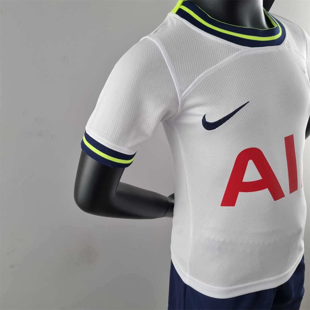 22-23 Tottenham Hotspur home kids kit 6