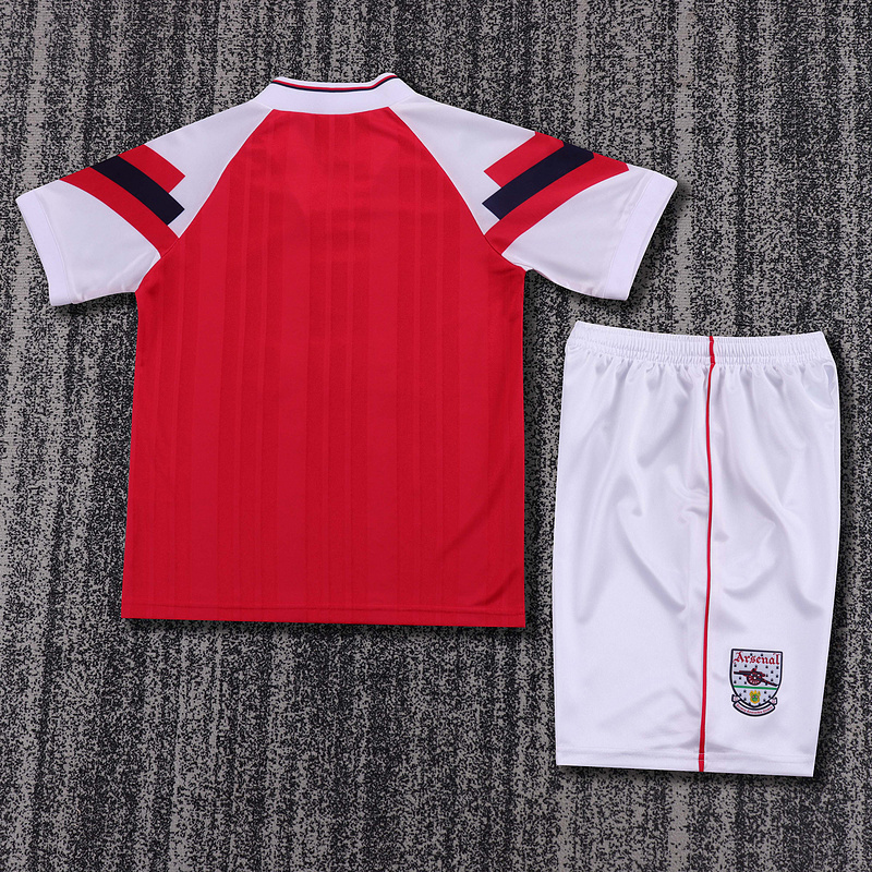 1992 Arsenal Home Retro Kid Kits Youth Apparels AAAAJersey Supplier Yupoo 5