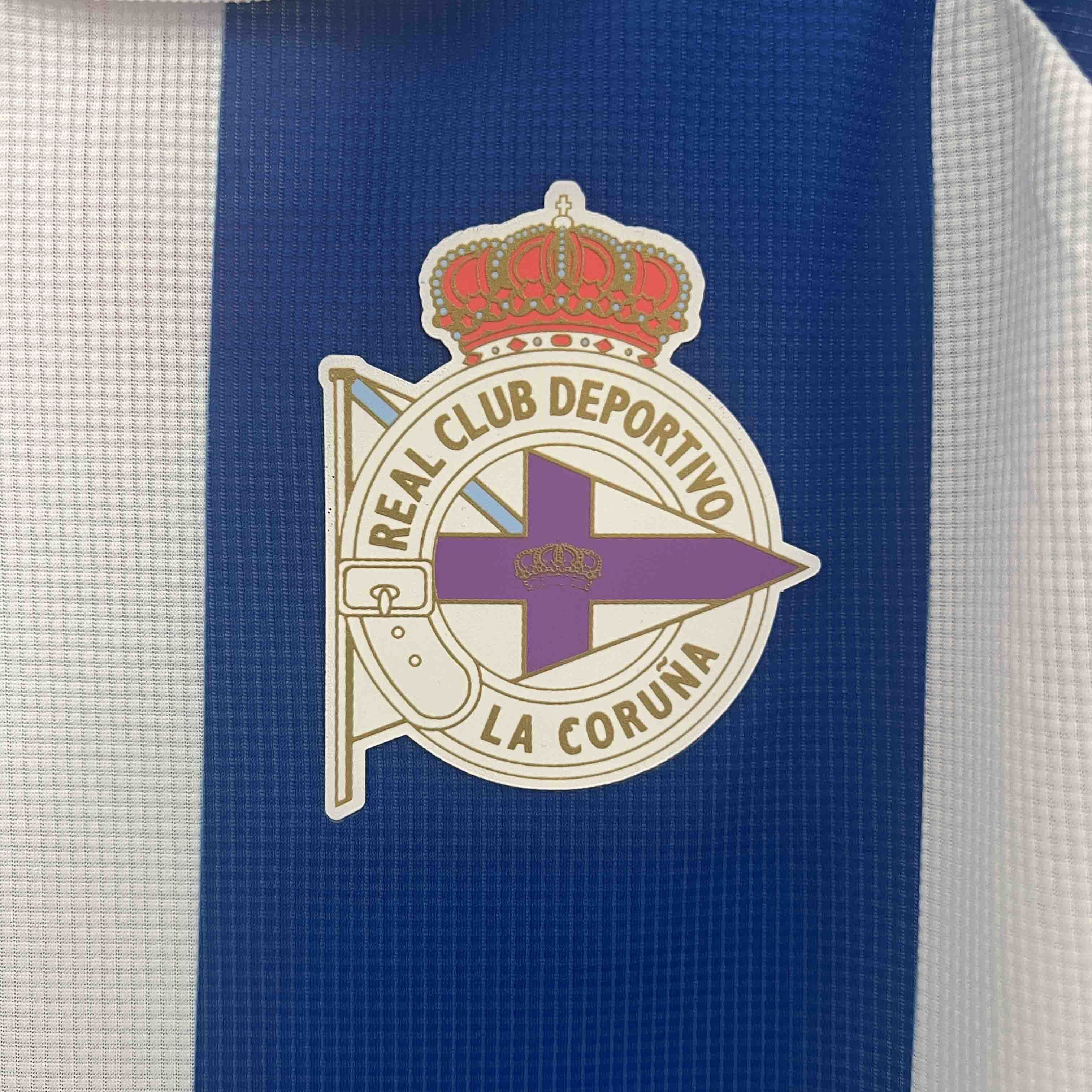 24-25 Deportivo La Coruna Home Shirt Soccer Uniforms Soccer AAAAJersey Yupoo 3