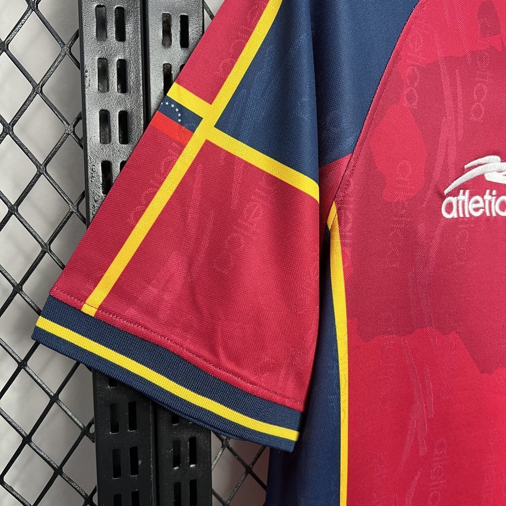 2000 Venezuela Home Retro Kit Vintage Shirt Football AAAAJersey Yupoo 6