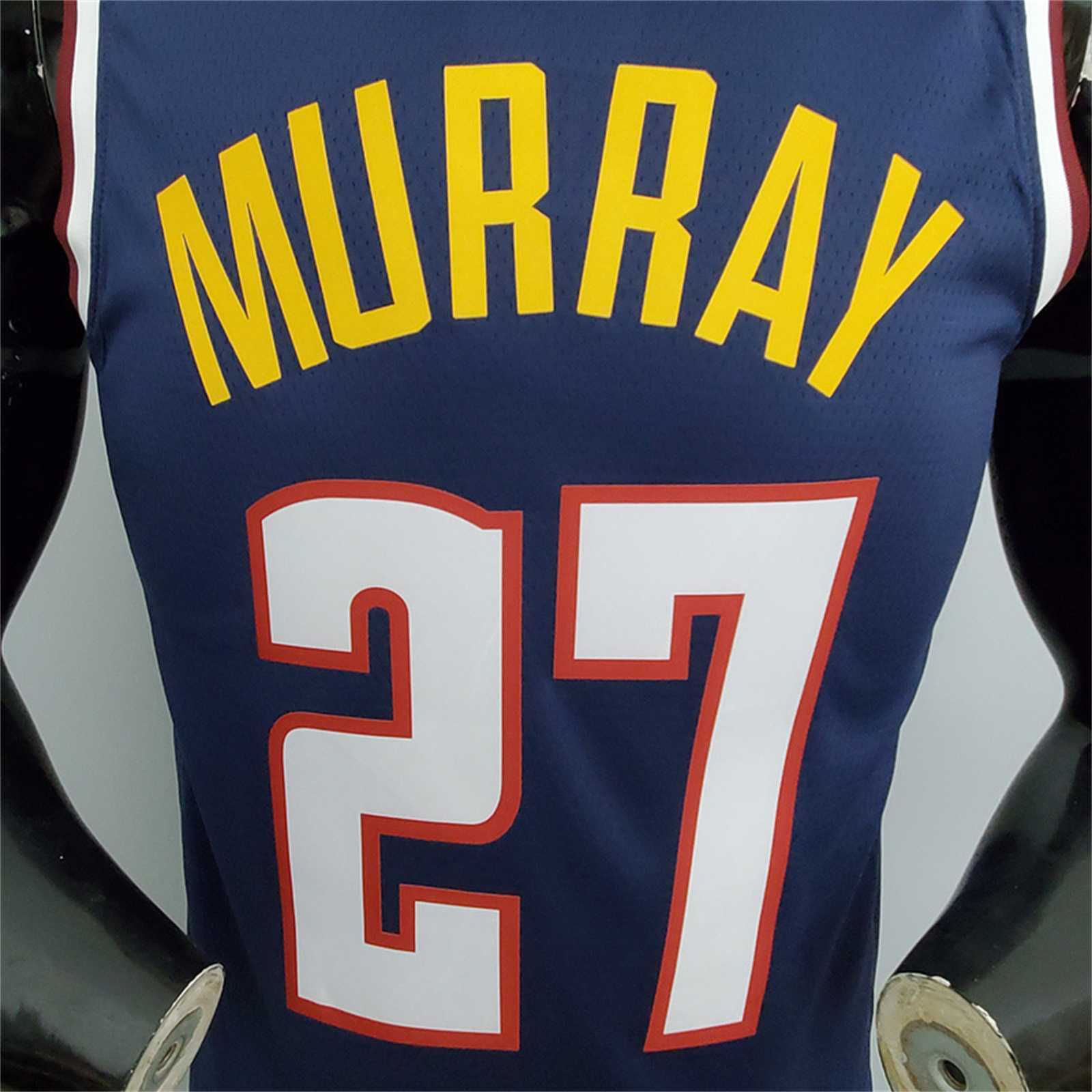 Nuggets Murray #27 Navy Blue 5