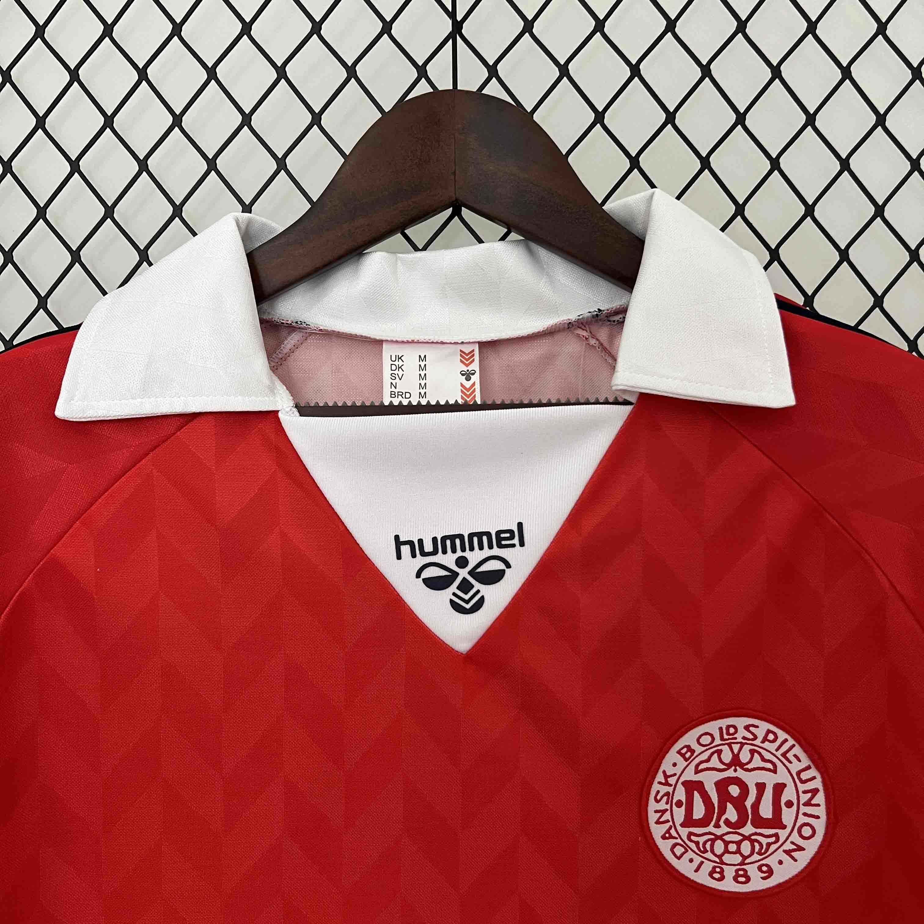 1988 Denmark Home Retro Kit Football Uniform AAAAJerseys Dropshipping Yupoo 3
