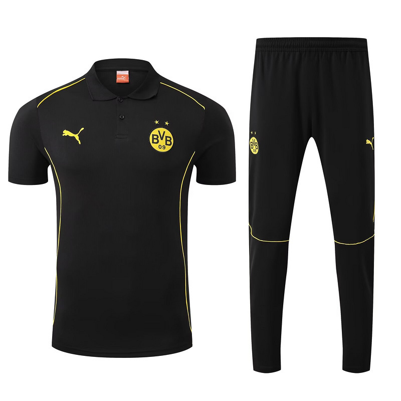 25-26 Dortmund Training Black POLO Kit Soccer AAAAJersey Yupoo S-2XL
