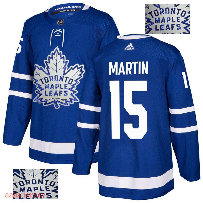 2018 Toronto Maple Leafs ice hockey jersey M-3XL 多伦多枫叶队时尚亮片款冰球服 4
