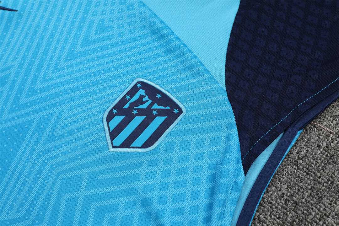 22-23 Atletico Madrid vest training suit kit blue 12