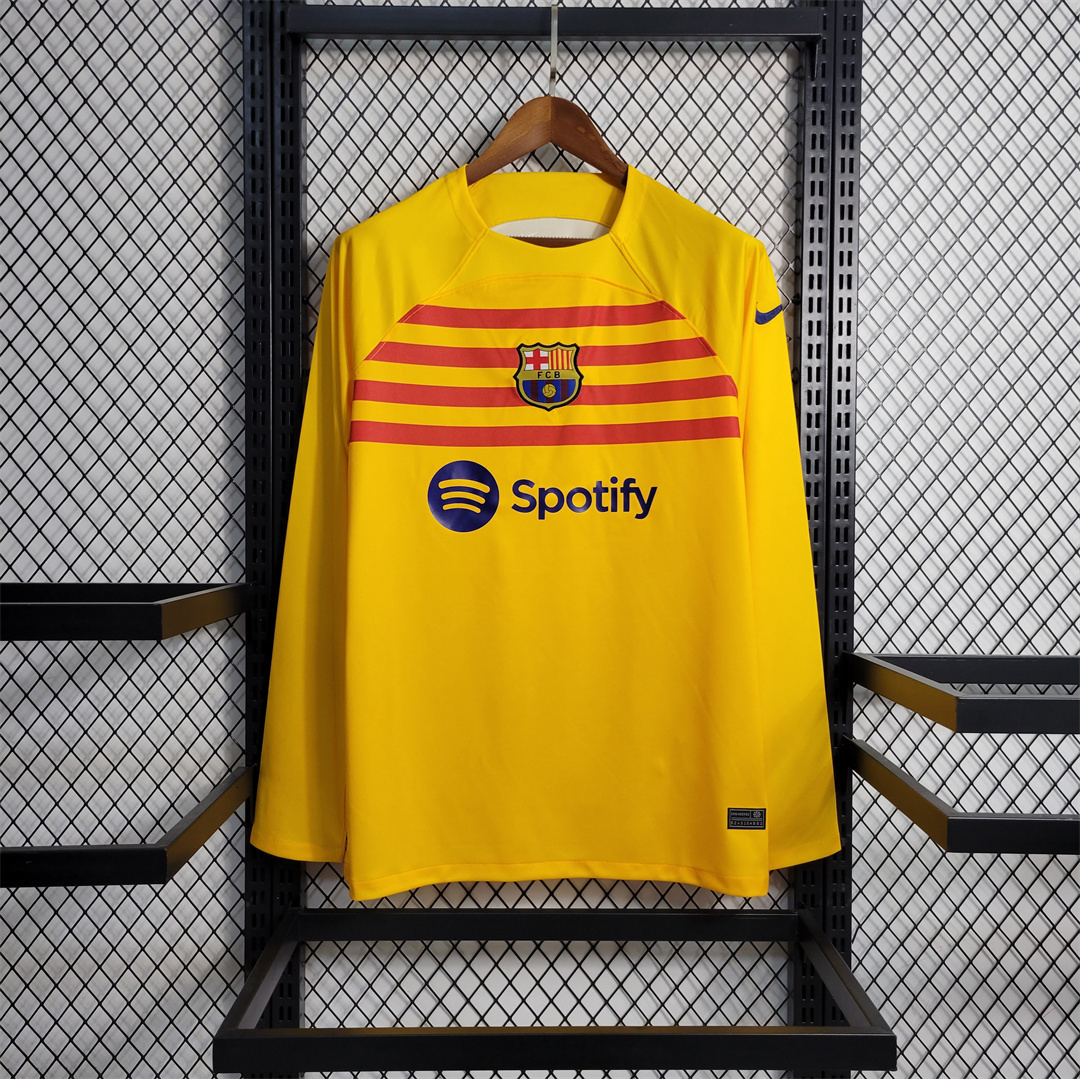 23-24 Barcelona fourth away long-sleeved