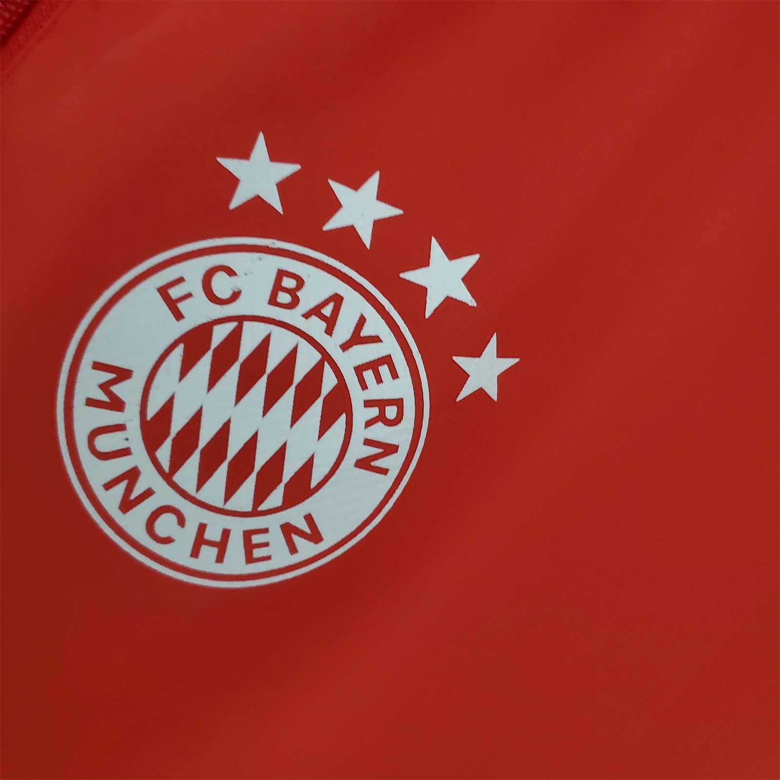 21-22 Bayern Red Windbreaker 4