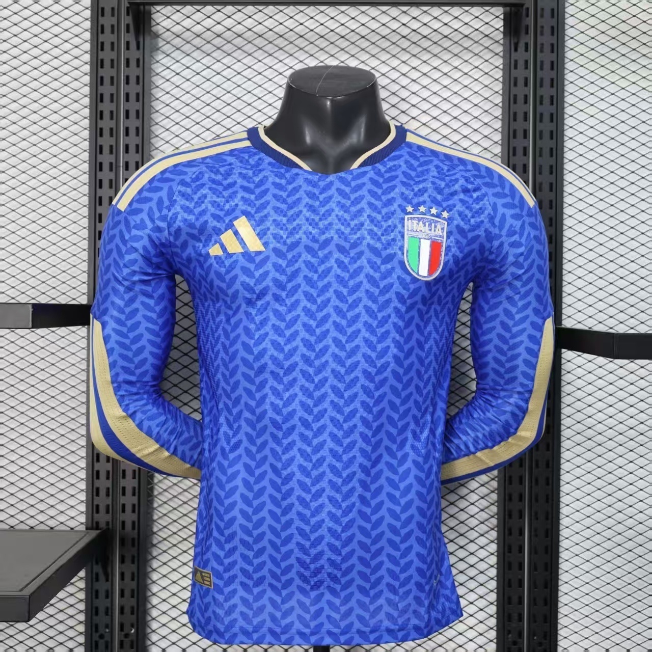 2026 World Cup Italy Home Kit Player Version Long Sleeve Shirt Football AAAAJersey Supply Yupoo