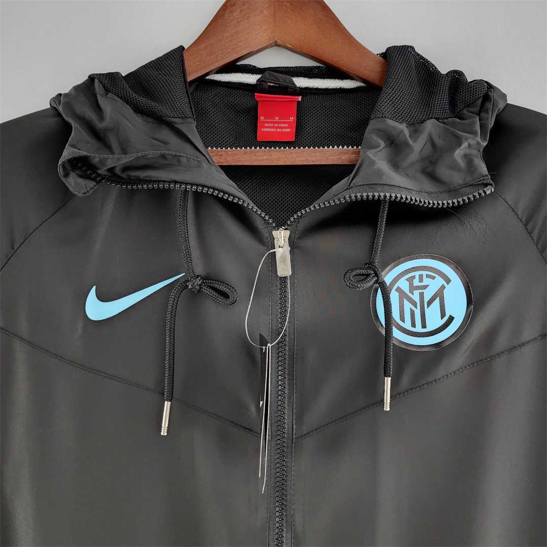 22-23 Inter Milan black Windbreaker 4