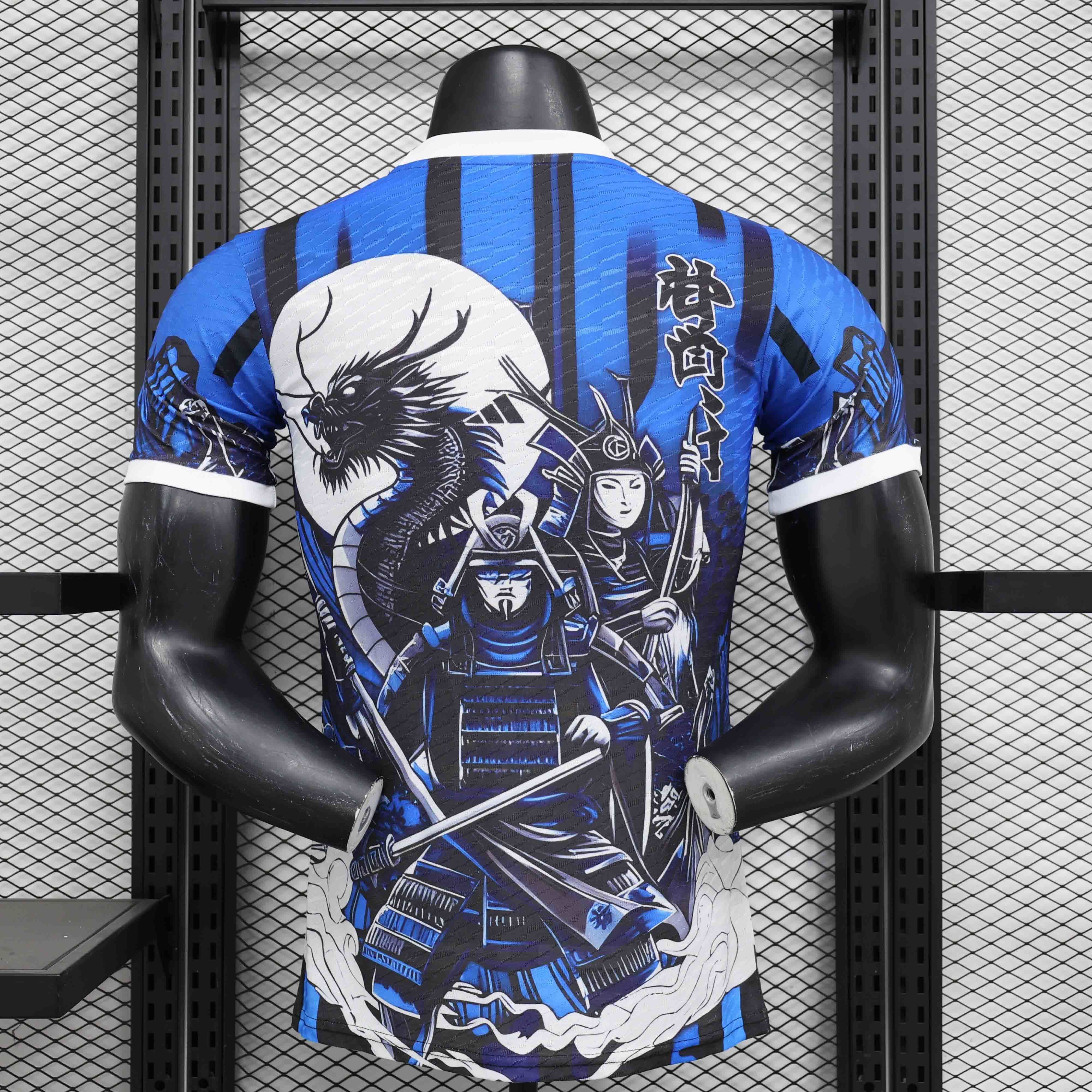 2024 Japan Samurai Blue Special Edition Player Version Shirt AAAAJersey Supplier Yupoo 1