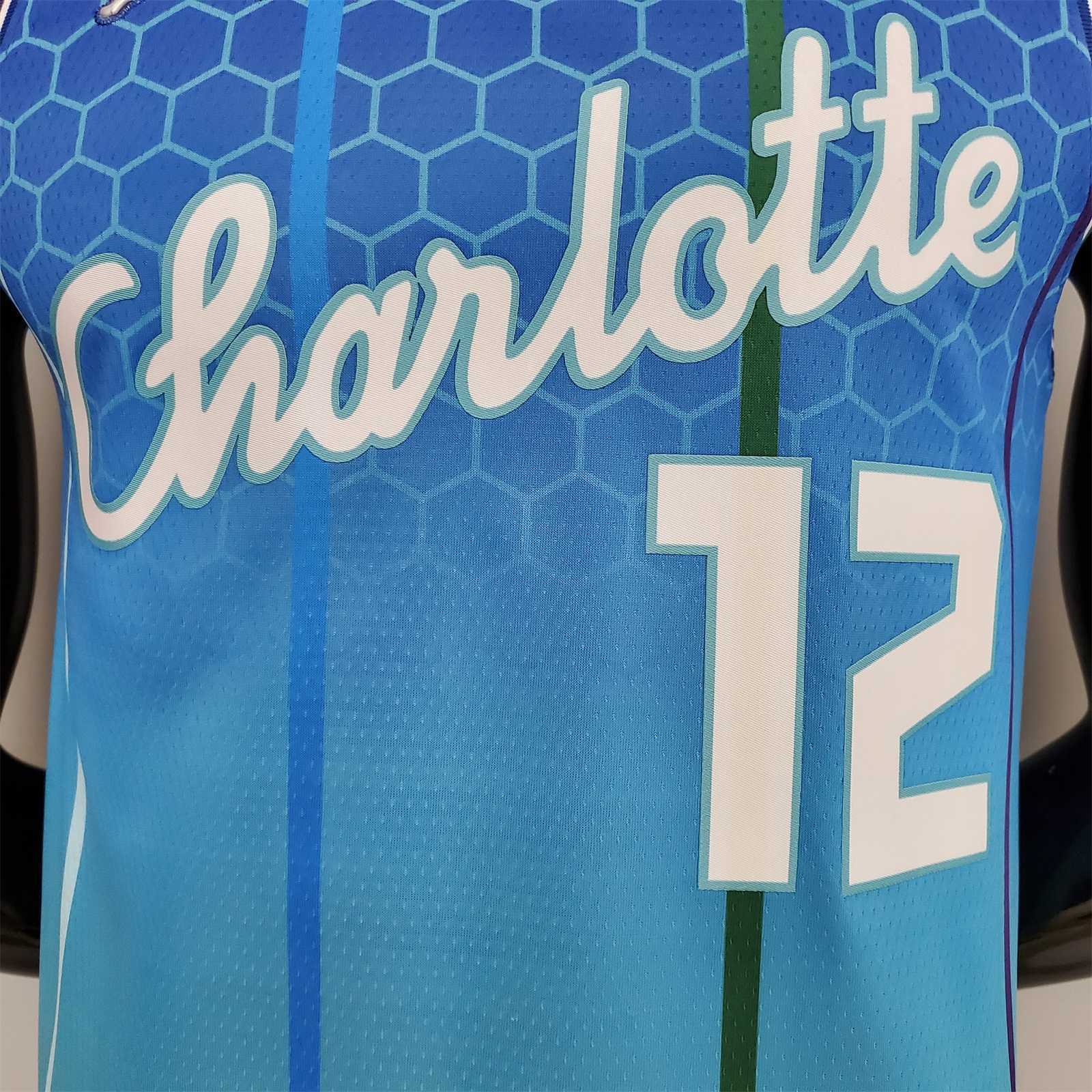 2022 OUBREJR.#12 Hornets City Edition Blue 2