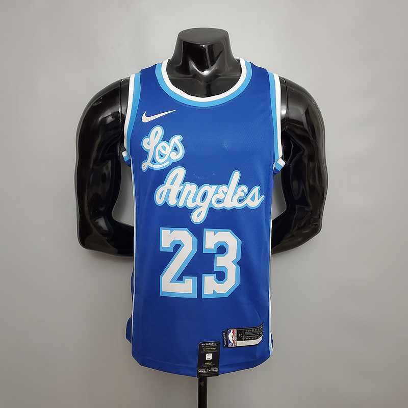 New James #23 Lakers blue 3