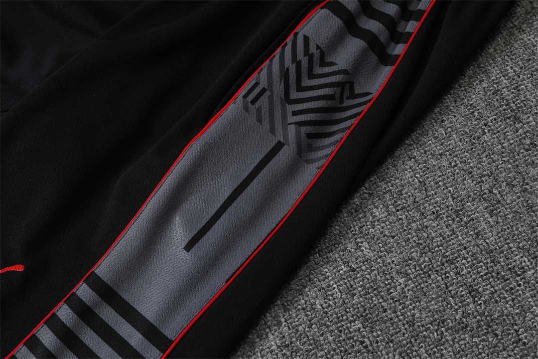 22-23 AC Milan Training Suit Short Sleeve Kit Grey 21