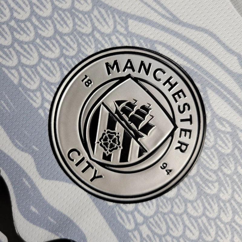 24-25 Manchester City The Year of Dragon Kit Long Sleeve Shirt Jersey Supplier Yupoo 6