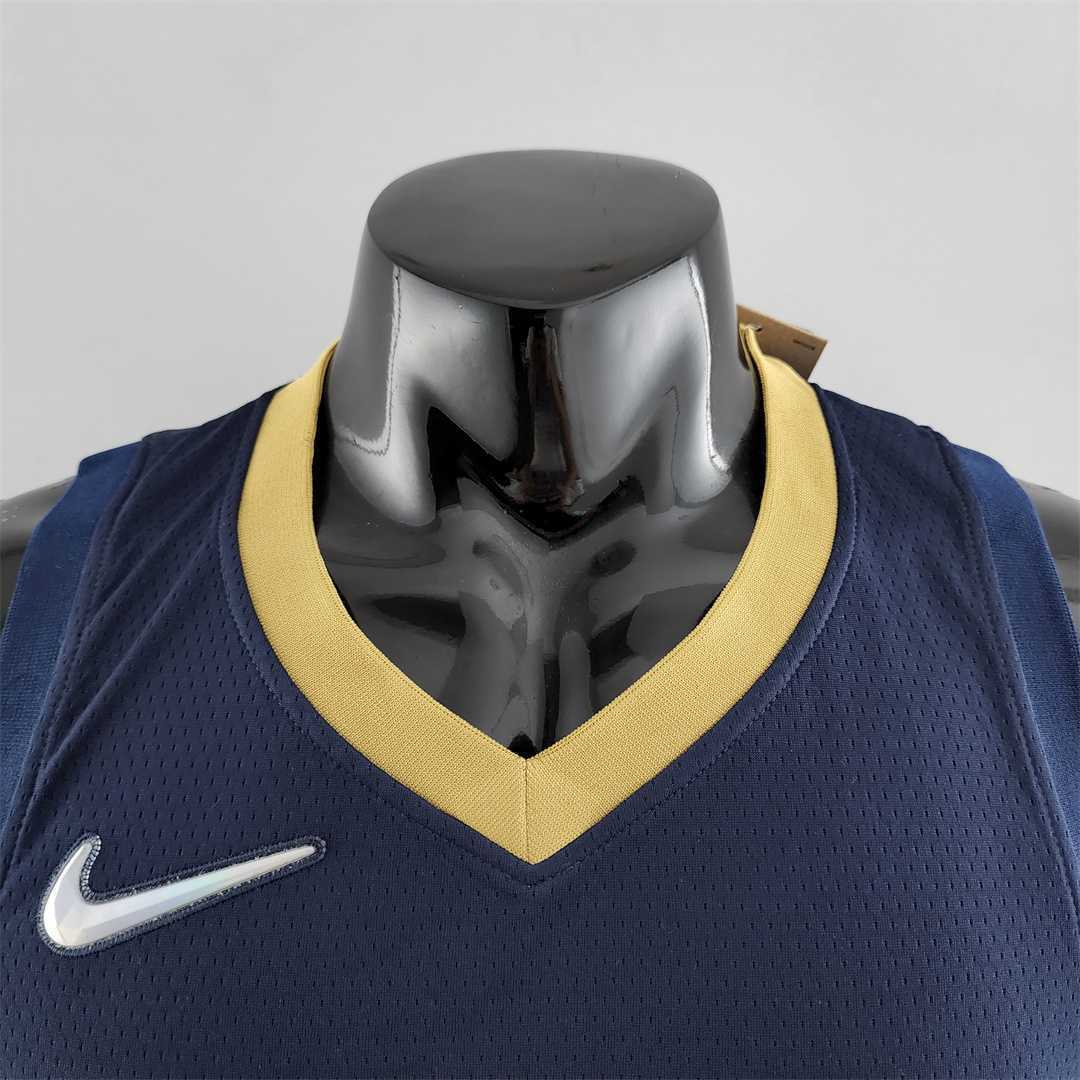 75th Anniversary New Orleans Pelicans Ingram #14 Navy Blue NBA Jersey 4